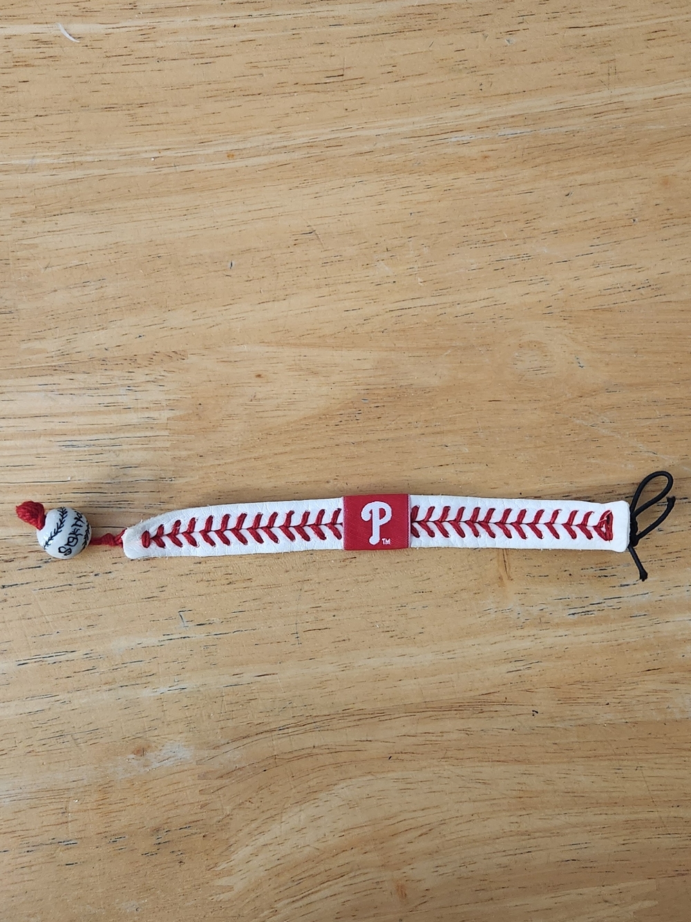 Phillies  Baseball Stitch Wristband